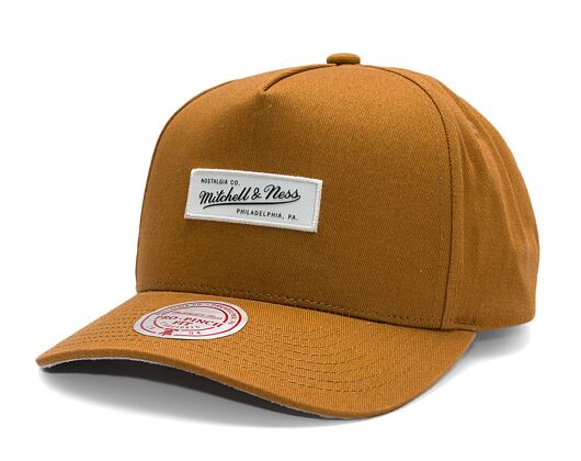 Kšiltovka Mitchell & Ness - Branded - Box Logo 2.0 Pro Snapback - Tan