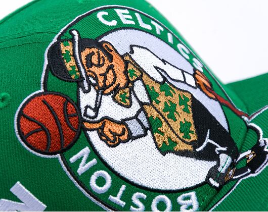 Kšiltovka Mitchell & Ness - Boston Celtics - Big Time Snapback - Green