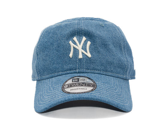 Kšiltovka New Era - MLB Denim 9TWENTY - NY Yankees - Blue