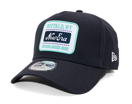 Kšiltovka New Era - Branded Washed Patch 9FORTY A-Frame - Navy