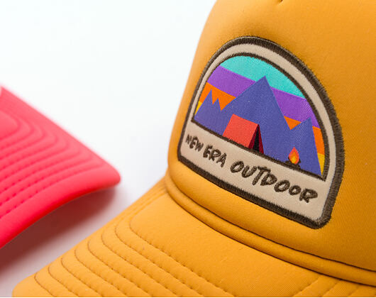 Dětská Kšiltovka New Era - Branded Adventure Patch 9FORTY Trucker - Yellow