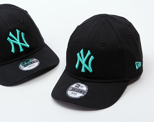Dětská Kšiltovka New Era - MLB League Essential 9FORTY - NY Yankees - Black / Teal