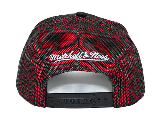 Kšiltovka Mitchell & Ness - NBA Tremor Trucker - Chicago Bulls - Black