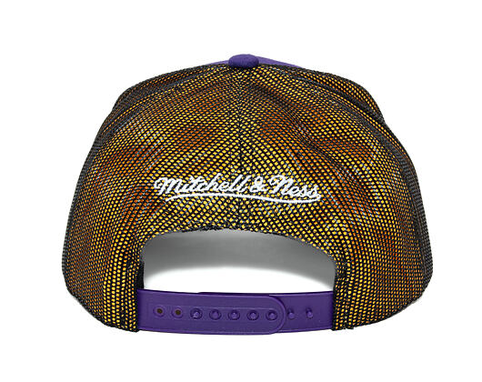 Kšiltovka Mitchell & Ness - NBA Tremor Trucker - LA Lakers - Purple
