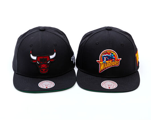 Kšiltovka Mitchell & Ness - NBA April Showers Snapback - Chicago Bulls - Black