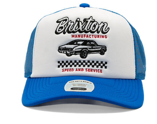 Kšiltovka Brixton - Speed And Service Np Hp Trucke - Electric Blue