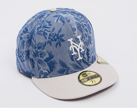 Kšiltovka New Era - MLB Denim Jacquard 59FIFTY "Japan Drop" - New York Mets - Indigo Blue