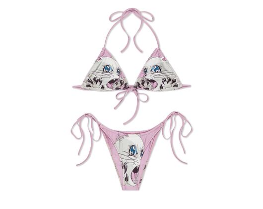 Plavky Rip N Dip - Metal Claw 2Pc Bikini Set Pink