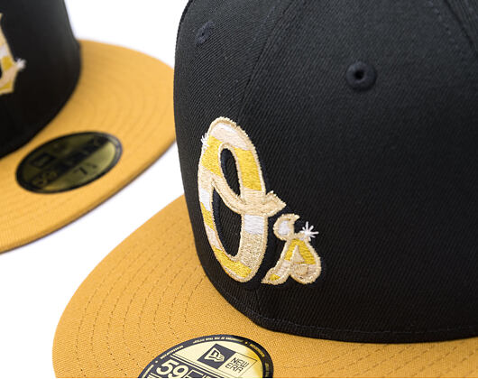 Kšiltovka New Era - MLB 59FIFTY Day - Baltimore Orioles - Black