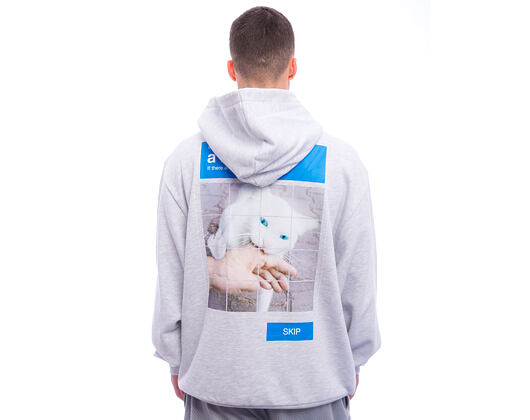 Mikina Rip N Dip - A Bird Hoodie Ash Heather