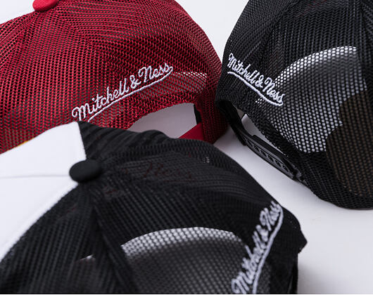 Kšiltovka Mitchell & Ness - Gridlock Trucker - San Jose Sharks - White
