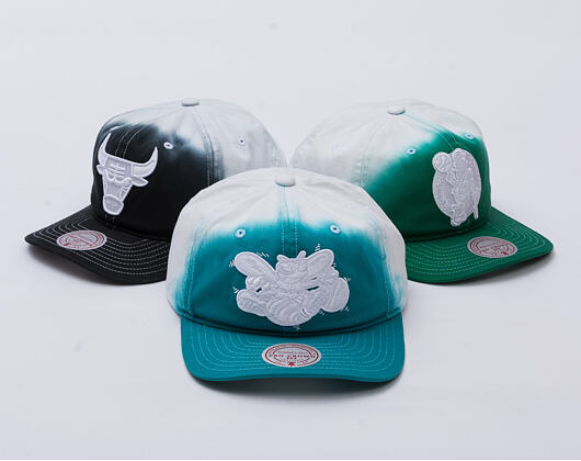 Kšiltovka Mitchell & Ness - Dip Dye Pro Snapback Hwc - Charlotte Hornets - Teal
