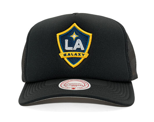 Kšiltovka Mitchell & Ness - Hidden Trucker - Los Angeles Galaxy - Black