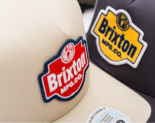 Kšiltovka Brixton - International C Np Mp Trucker - Sand/Sand