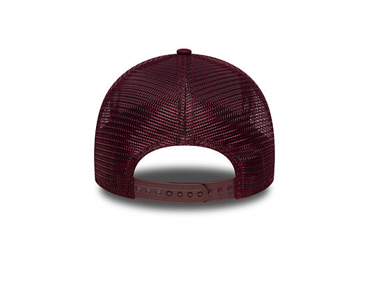 Dětská Kšiltovka New Era - Boucle Bear 9FORTY Trucker - Burgundy