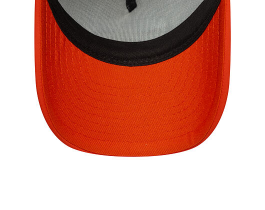 Dětská Kšiltovka New Era - Racing Foam 9FORTY Trucker - Orange / White