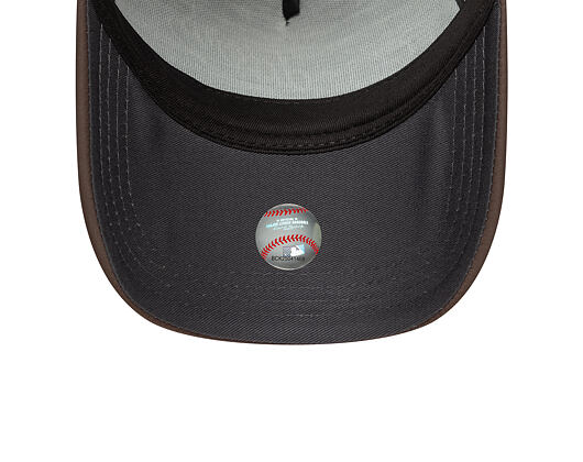 Kšiltovka New Era - MLB Foam Script 9FORTY Trucker - LA Dodgers - Graphite