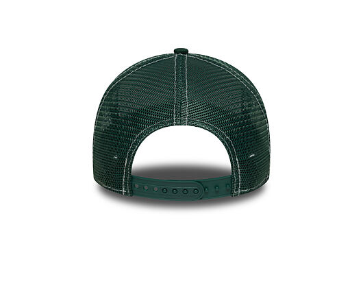 Kšiltovka New Era - MLB Contrast Stitch WS Retro 9FORTY Trucker - Oakland Athletics - Dark Green