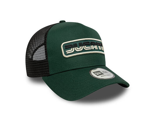 Kšiltovka New Era - DUCATI MOTOR Seasonal 9FORTY Trucker - Dark Green