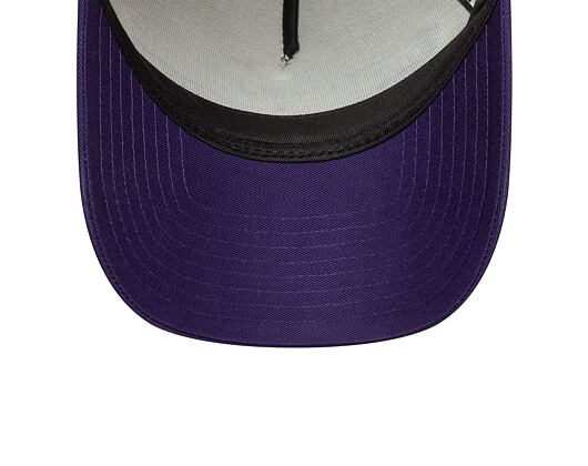 Kšiltovka New Era - UFC MMA Promo Cap 9FORTY Trucker - Cream / Purple