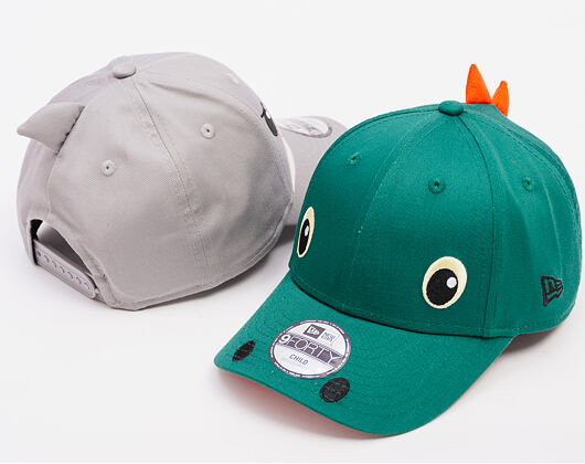 Dětská Kšiltovka New Era - Monster Face 9FORTY - Emerald Green