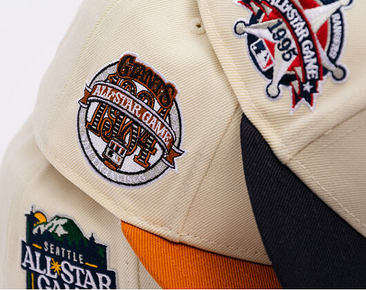 Kšiltovka New Era - MLB 1995 ASG Pin Pre-Curved 59FIFTY - Texas Rangers - Cream / Navy
