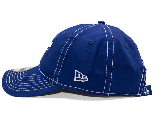 Kšiltovka New Era - MLB Contrast Stitch 9TWENTY - LA Dodgers - Dark Royal / White
