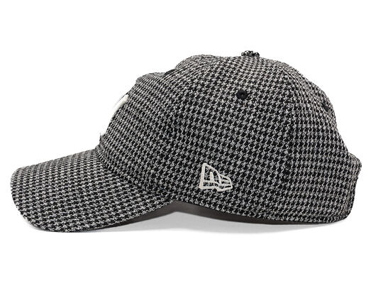 Kšiltovka New Era - MLB Houndstooth 9TWENTY - NY Yankees - Black