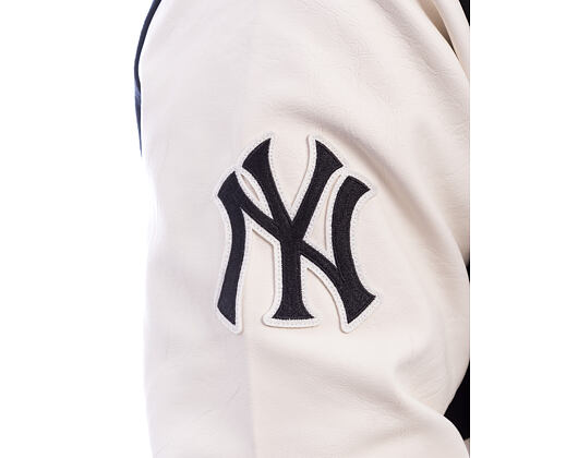 Bunda New Era - MLB Wordmark Varsity Jacket - NY Yankees - Black