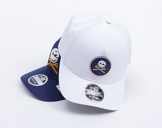 Kšiltovka New Era - LIV Golf 9FORTY M-CROWN - Crushers - White