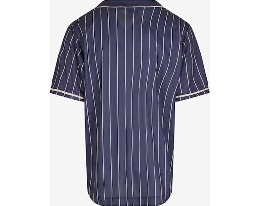 Dres Karl Kani - Kani Pinstripe Baseball Jersey - Blue