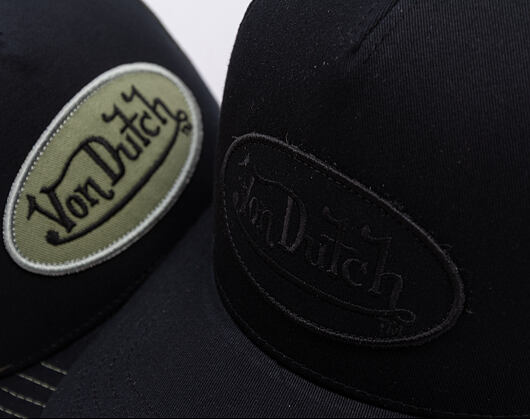 Kšiltovka Von Dutch - Trucker - Keep An Eye Out Patch - Black