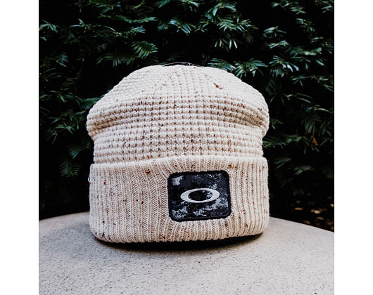 Kulich Oakley - Ellipse Patch Waffle Beanie - Mist