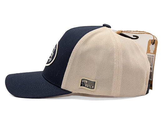 Kšiltovka Von Dutch - Trucker - Flag - Blue/Beige