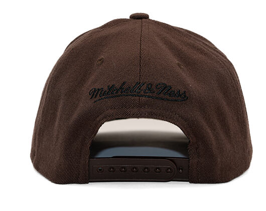 Kšiltovka Mitchell & Ness - Pinscript Classic Red - Own Brand - Brown/Black