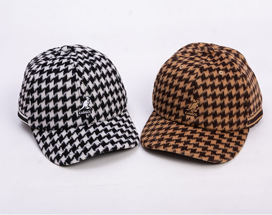 Kšiltovka Kangol - Block Zig Baseball - Brown
