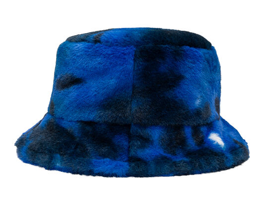 Klobouk Kangol - Faux Fur Bucket - Blue Iridescent Clouds