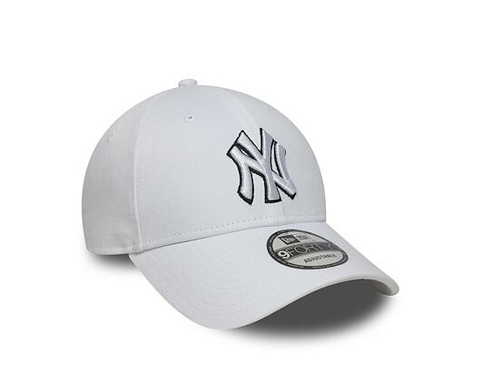 Kšiltovka New Era - MLB Outline 9FORTY - NY Yankees - White