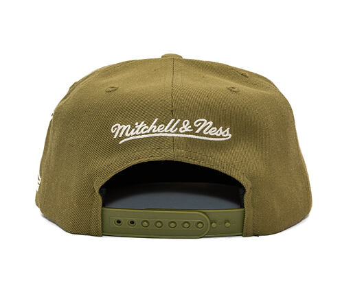Kšiltovka Mitchell & Ness - NHL Fashion Basic Snapback Vntg - Anaheim Ducks - Olive