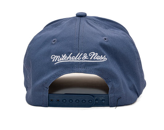 Kšiltovka Mitchell & Ness - Branded Script Stretch  - Periwinkle Blue