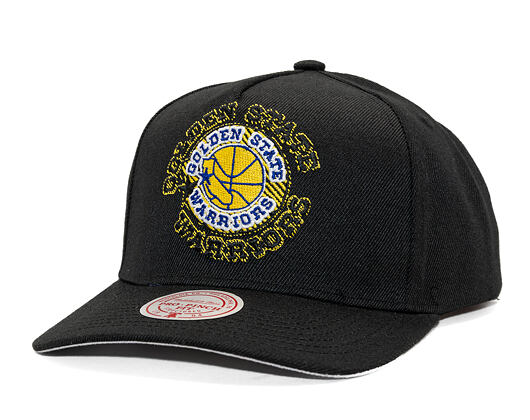 Kšiltovka Mitchell & Ness - NBA Tilted Pro Snapback Hwc - Golden State Warriors - Black