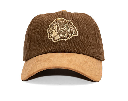 Kšiltovka Mitchell & Ness - NHL Lux Chain Vntg - Chicago Blackhawks - Brown