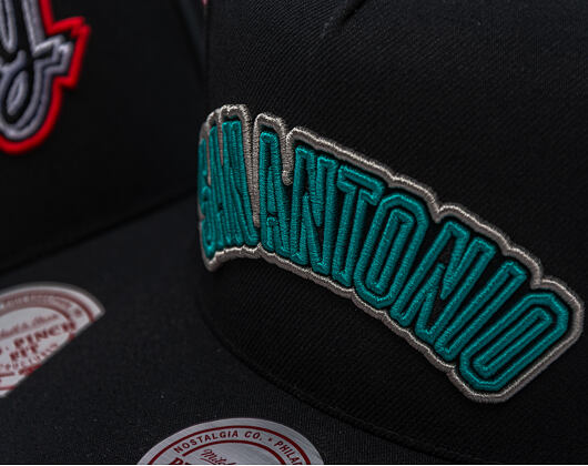 Kšiltovka Mitchell & Ness - NBA Class Act Pro HWC - San Antonio Spurs - Black