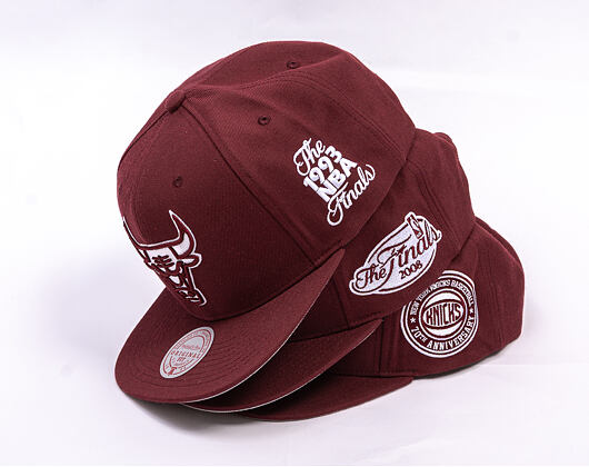 Kšiltovka Mitchell & Ness - NBA Fashion Basic Snapback - Chicago Bulls - Dark Purple