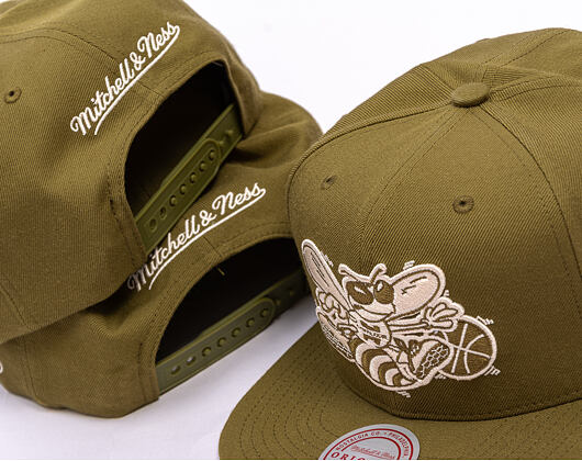 Kšiltovka Mitchell & Ness - NBA Fashion Basic Snapback Hwc - Charlotte Hornets - Olive