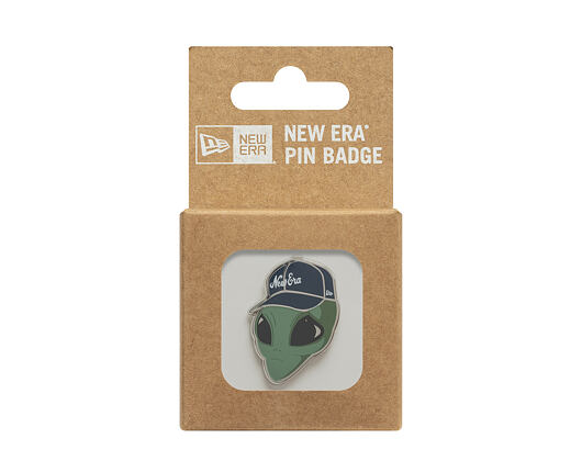 Připínáček New Era - Branded Cap Pin - Alien - Silver