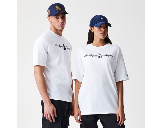 Triko New Era - MLB Graphic Oversized Tee - LA Dodgers - White