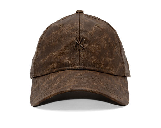 Dámská Kšiltovka New Era - MLB Worn PU 9TWENTY - NY Yankees - Brown
