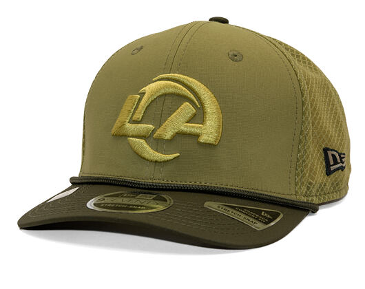 Kšiltovka New Era - NFL25 "Salute to Service" - 9SEVENTY Stretch-Snap - Los Angeles Rams
