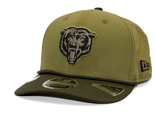 Kšiltovka New Era - NFL25 "Salute to Service" - 9SEVENTY Stretch-Snap - Chicago Bears